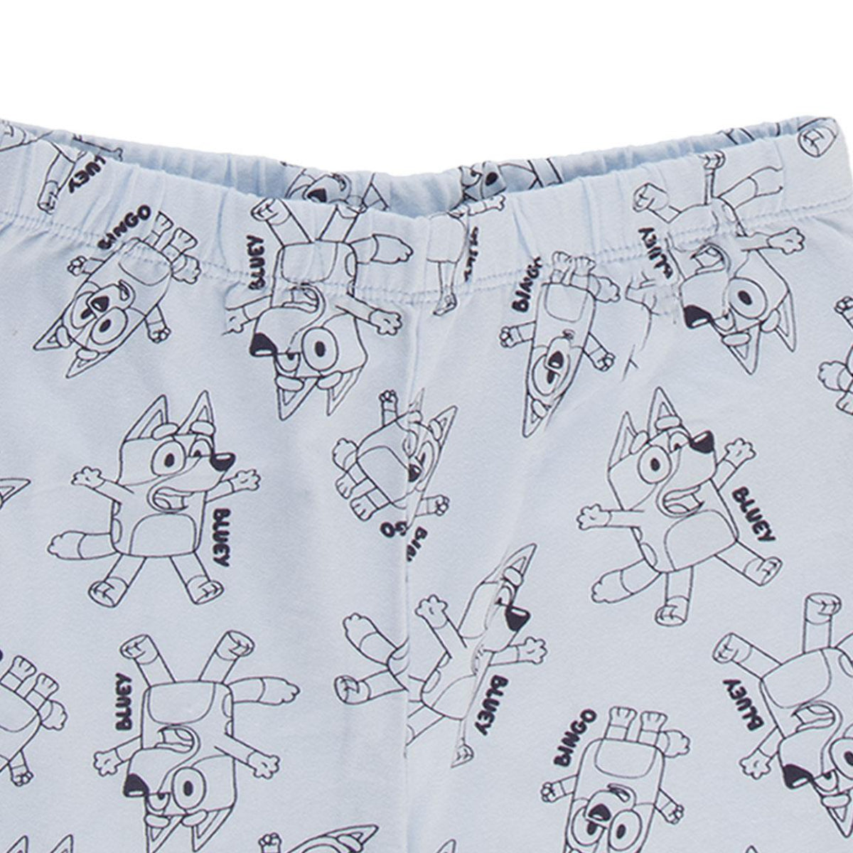 Bluey Kinder Nachtwäsche Kurzarm Pyjama Sommer Schlafset Baumwolle