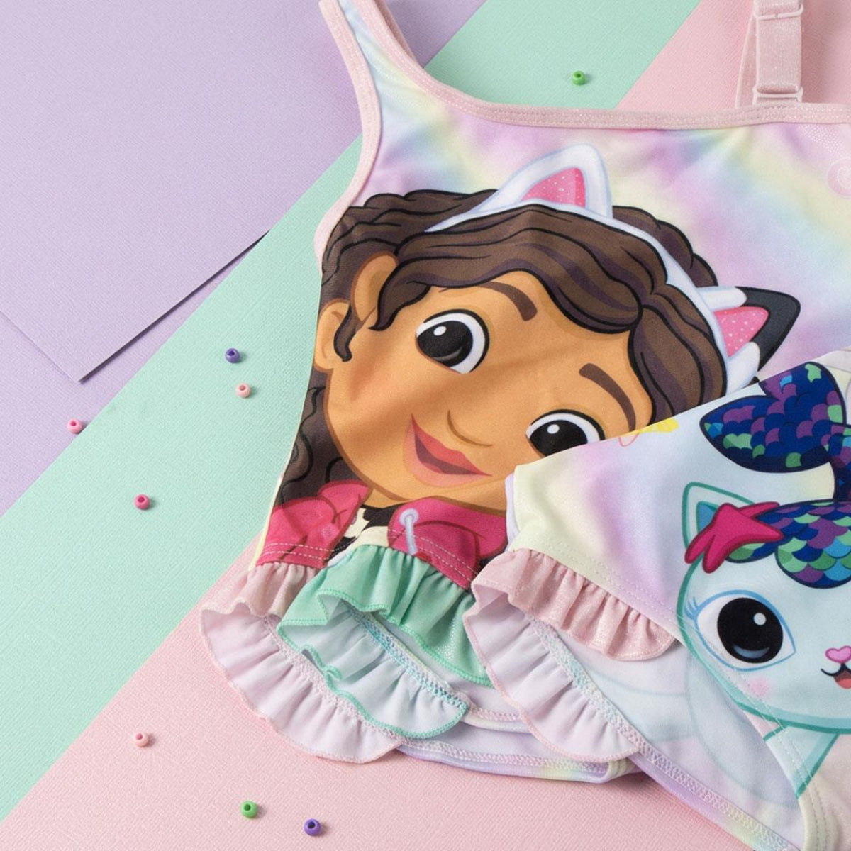 Gabby's Dollhouse Kinder Badeanzug Schwimmanzug Bademode Strand Pool Sommer