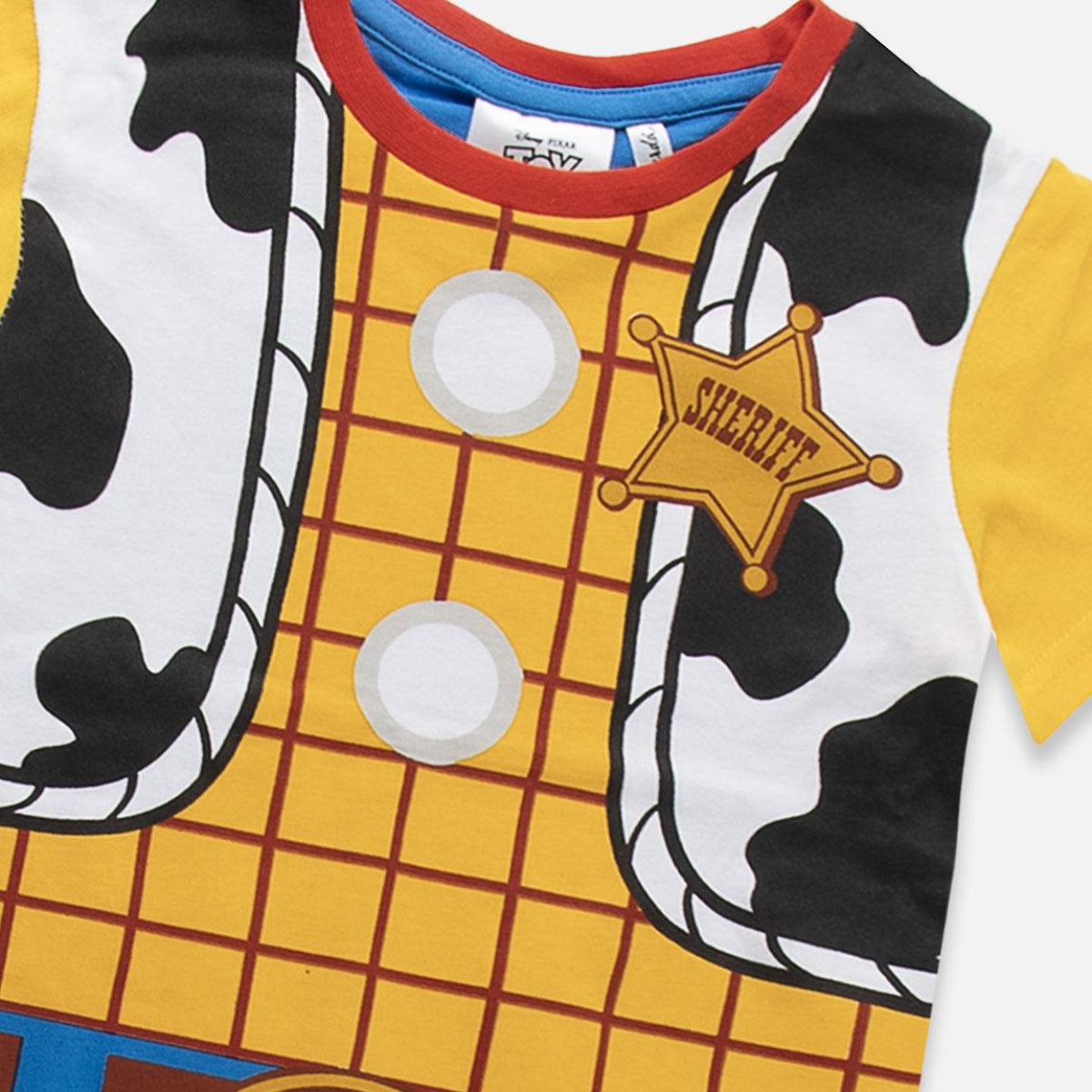 Toy Story Kinder Pyjama kurz Sommer Schlafanzug Baumwolle Single Jersey