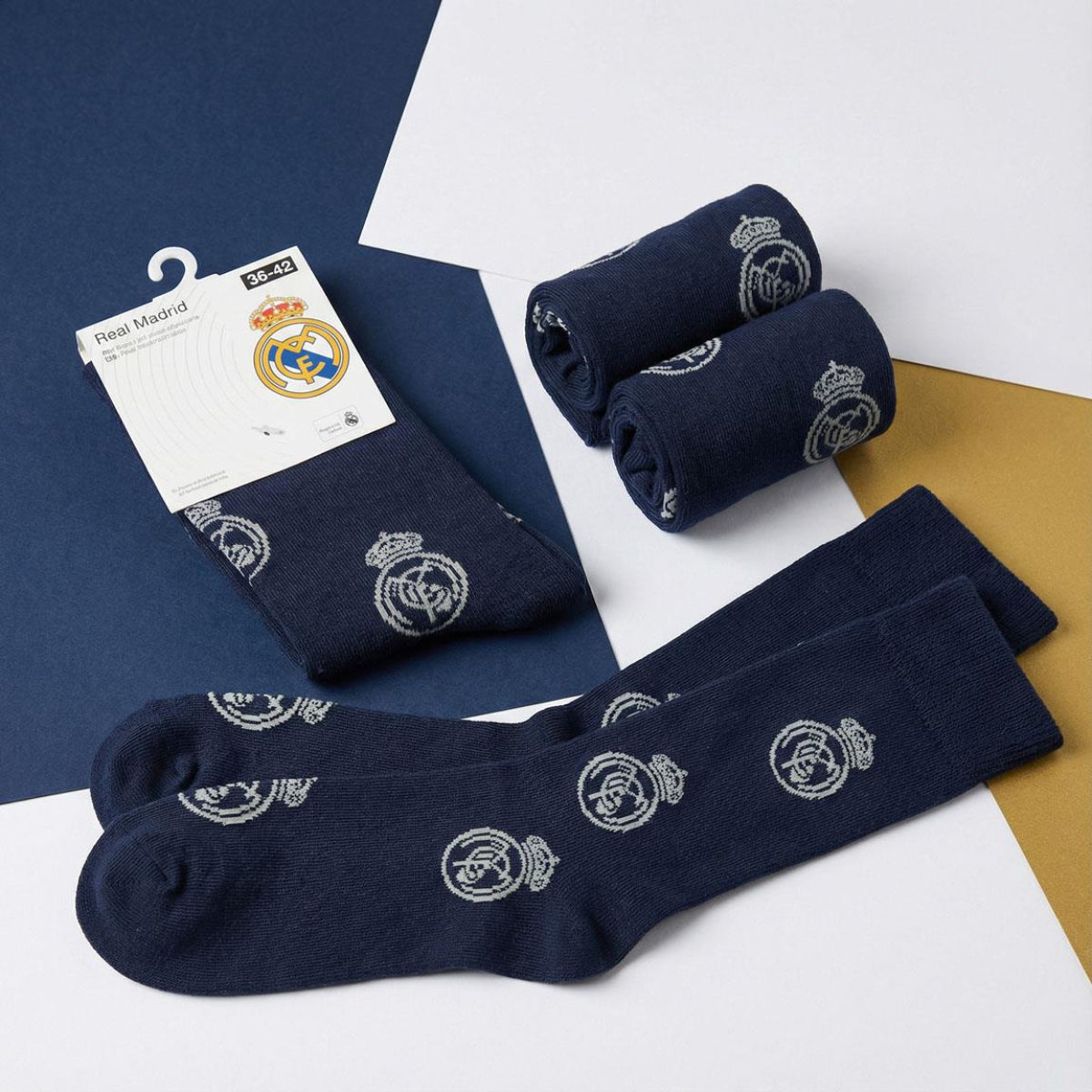 Real Madrid Kinder Socken Baumwollsocken Freizeitsocken
