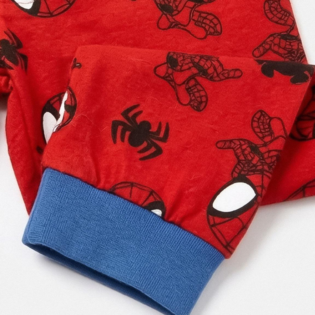Marvel Spidey Schlafanzug Kinder lang für Nacht Freizeit und Zuhause