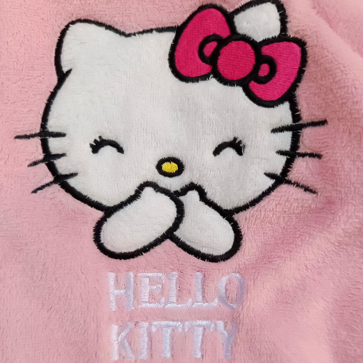 Sanrio Hello Kitty Kinder Schlafanzug mit Applikationen Nacht Zuhause gemütliche Abende