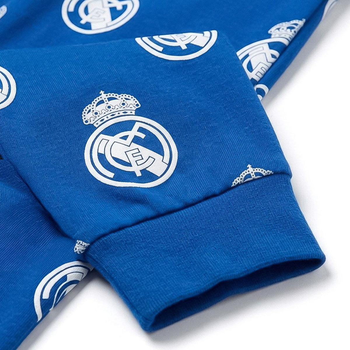 Real Madrid Kinder Nachtwäsche Zweiteiler lang für Schlafen Freizeit und Übernachtungen