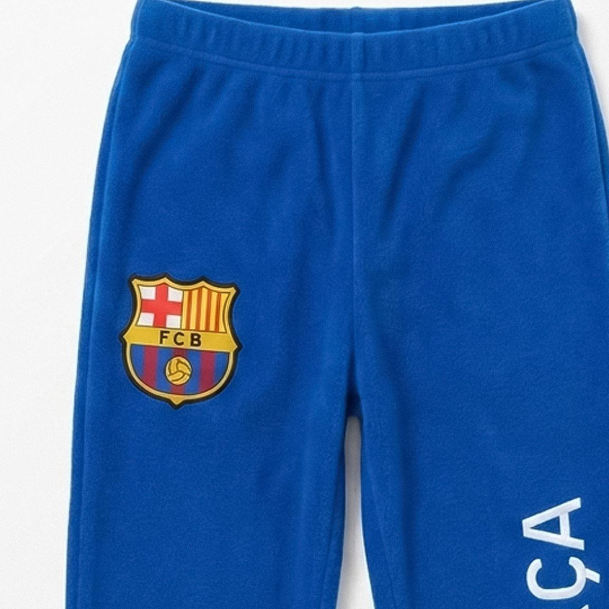 FC Barcelona Kinder Pyjama lang mit Applikationen für Nacht Zuhause und Freizeit