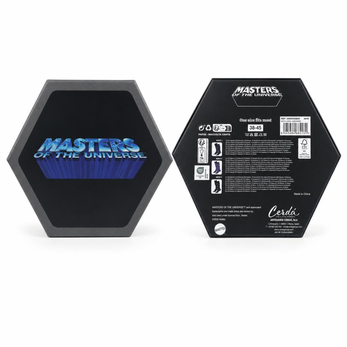 Masters of the Universe Socken für Erwachsene im praktischen 3er Set