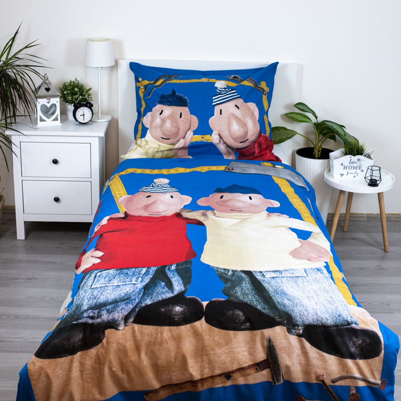 Pat a Mat Design Kuschelige Bettwäsche Baumwolle, 140x200 cm & 70x90 cm