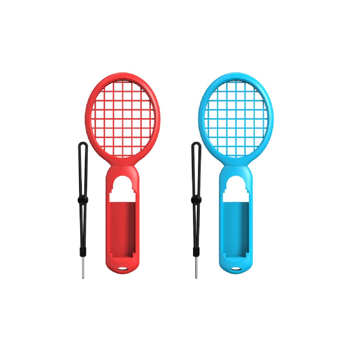 Qware Switch Zubehörkit – 2 Golfclubs, 2 Tennisschläger, 2 Handgelenkbänder und mehr für Nintendo Switch
