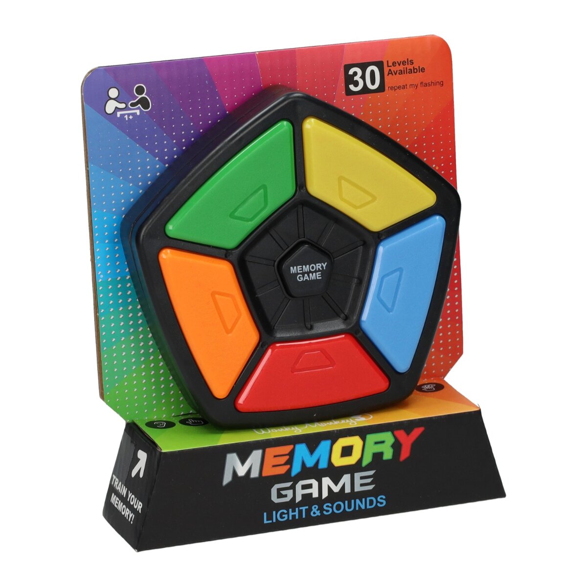 Jollity Works Memory Game – Reaktionsspiel mit Farben & Licht