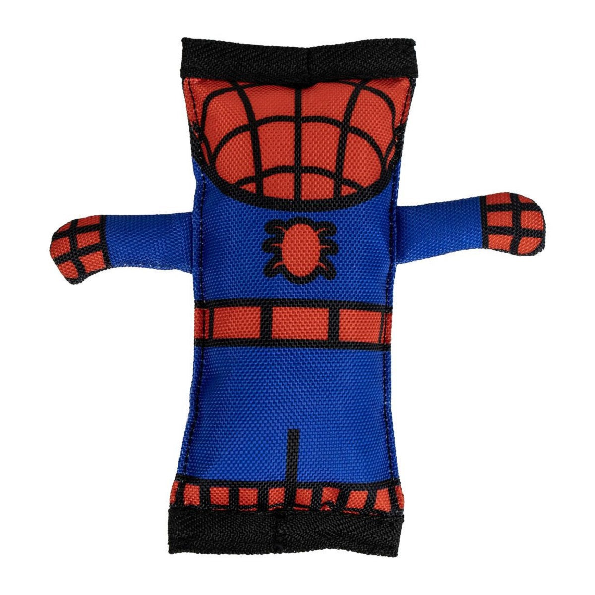 Spiderman Hundespielzeug mit Quietscher – Weiches Polyester für Spielspaß