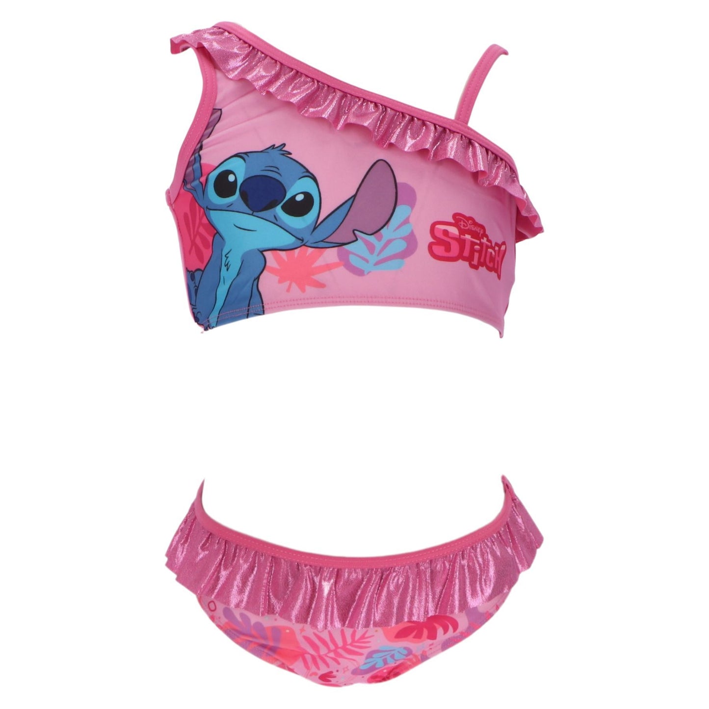 Lilo & Stitch Kinder Bikini mit Sarong Badebekleidung Badeanzug