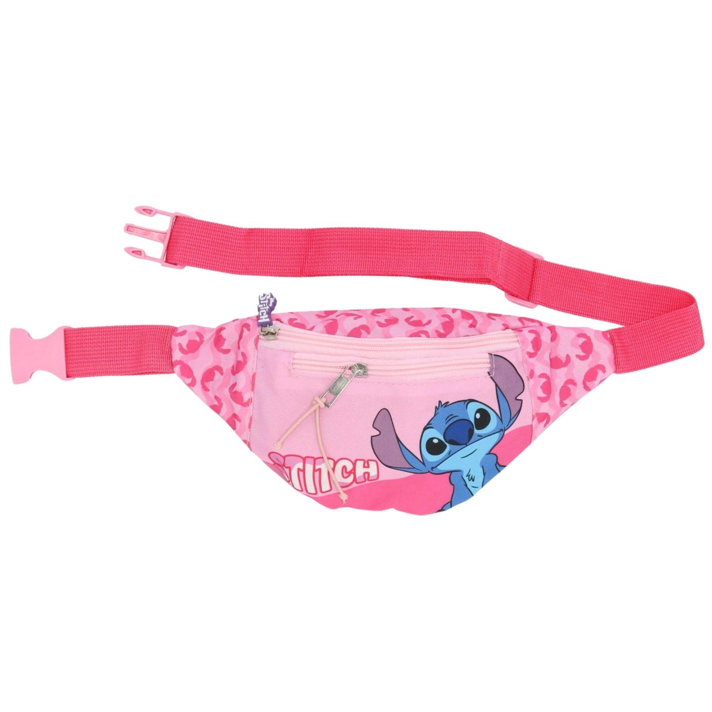 Lilo & Stitch Hüfttasche für Kinder – Gürteltasche 12x23x9 cm mit Reißverschluss