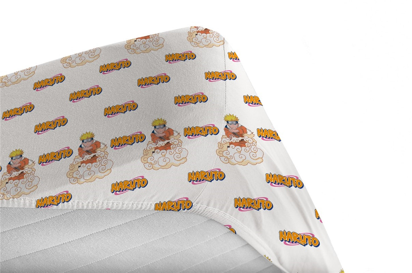Naruto Spannbettlaken 90x200 cm – Baumwolle – Kinderbett Bezug