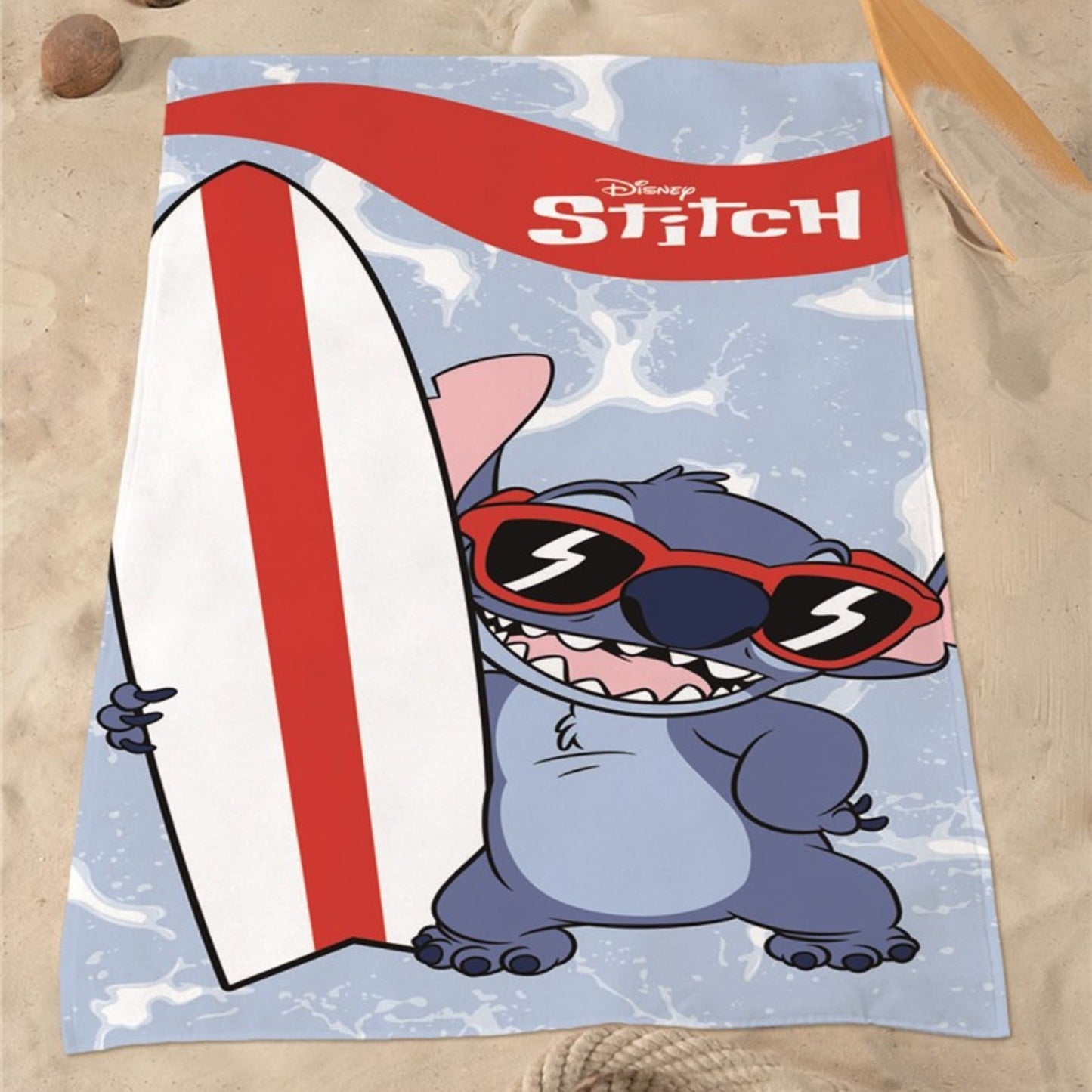 Lilo & Stitch Handtuch Badehandtuch Strandtuch 70x140 cm aus Mikrofaser