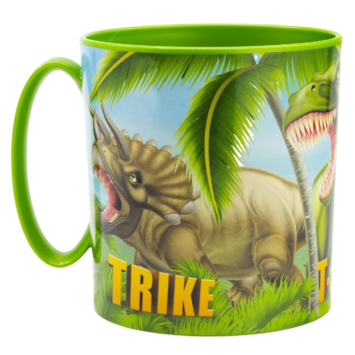 Becher Mikrowellengeeigneter Kunststoffbecher 390 ml – Motivbecher für Kinder