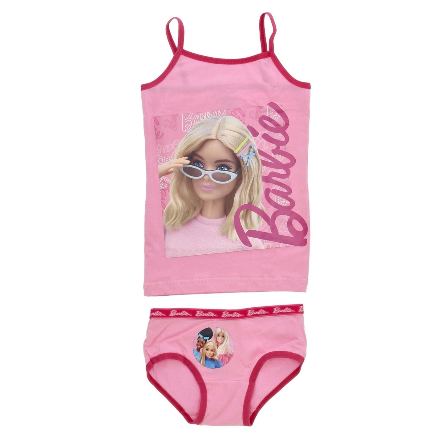 Barbie Unterwäsche-Set für Mädchen – Unterhemd & Slip aus Baumwolle