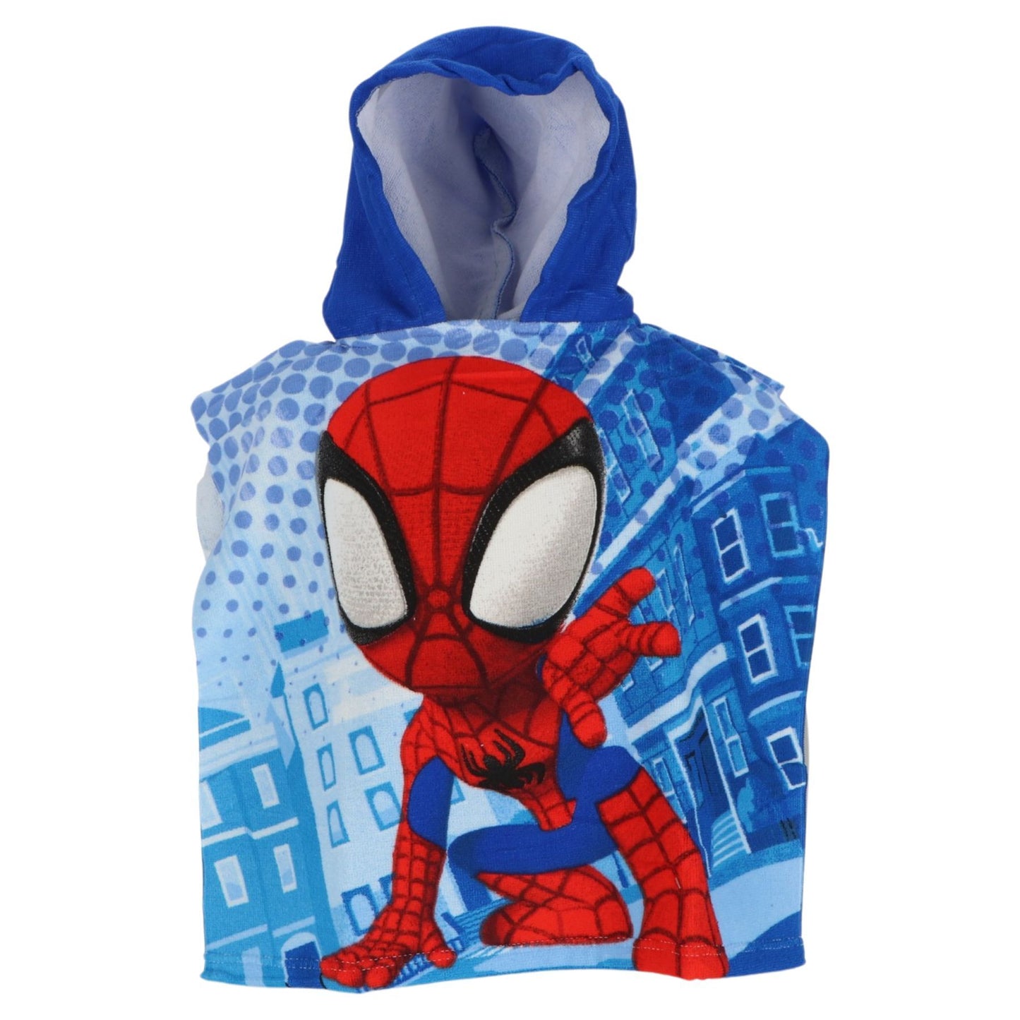 Spiderman Mikrofaser Poncho für Kinder 100x55 cm