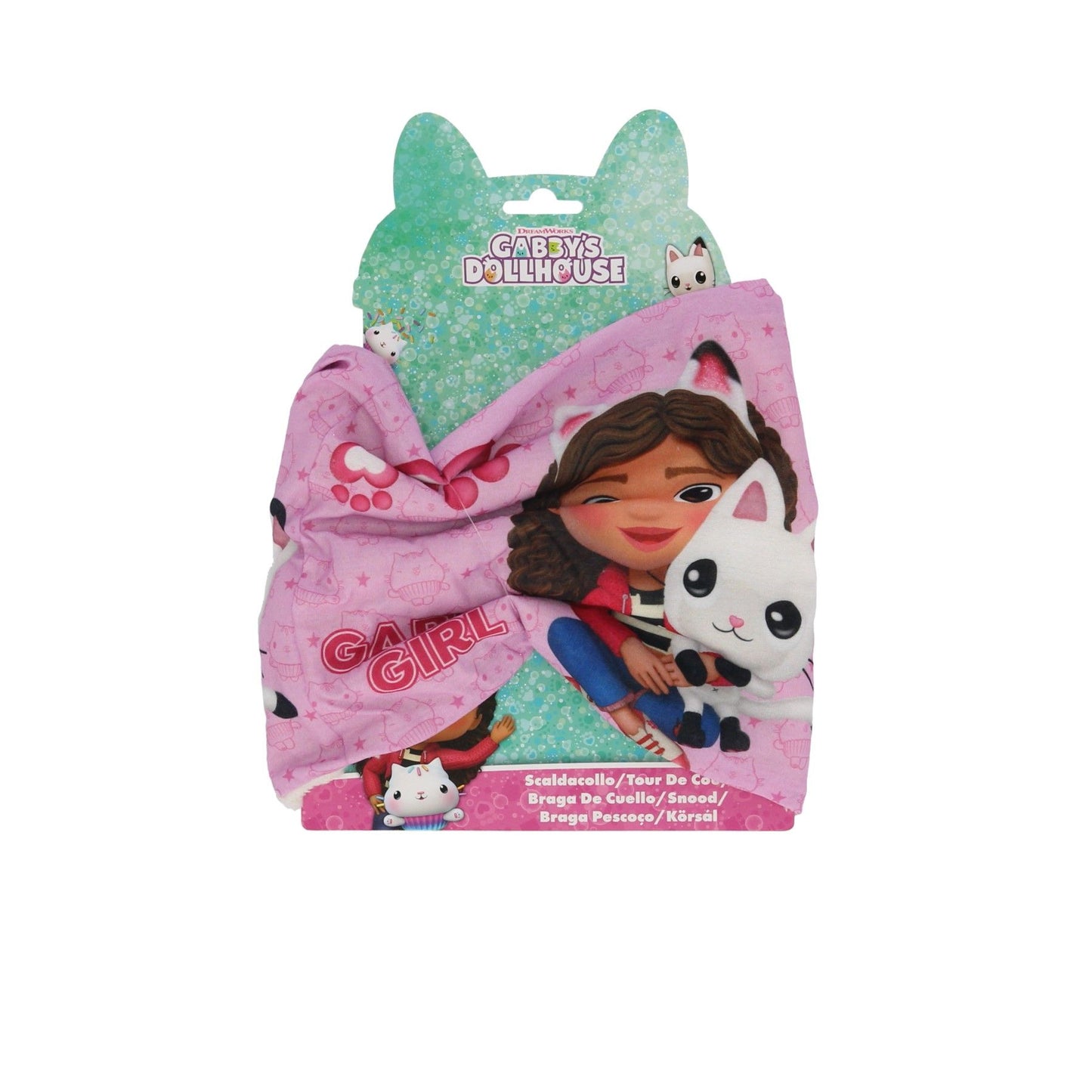 Gabby's Dollhouse Kinderschal Onesize – Warmer Halstuch-Schal