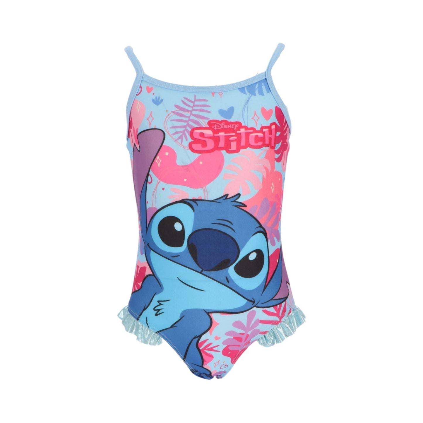 Lilo & Stitch Kinder Badeanzug Einteiler – Schwimmbad-Badeanzug für Mädchen