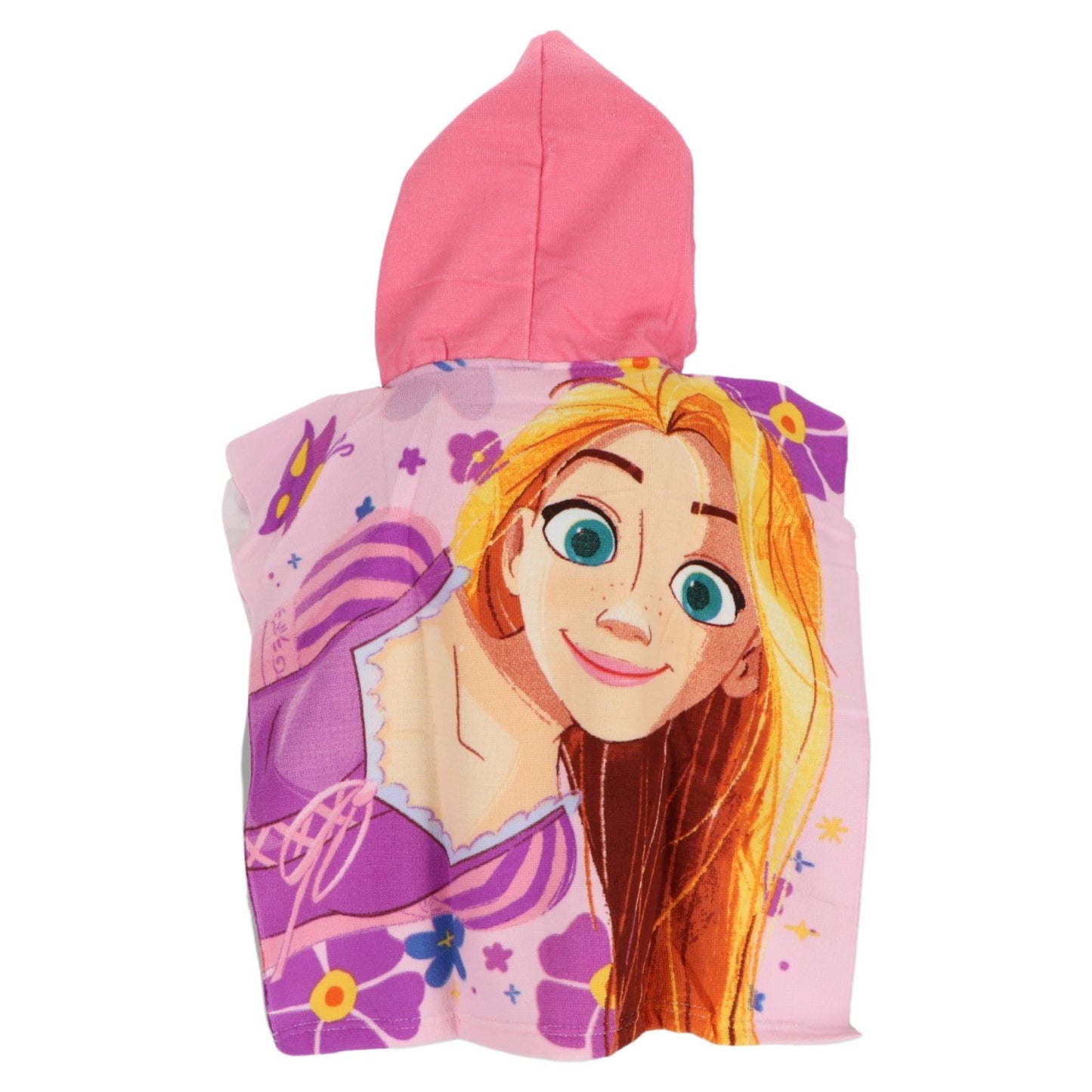 Disney Mikrofaser Poncho für Kinder – Schnelltrocknend und bequem, 100x55 cm