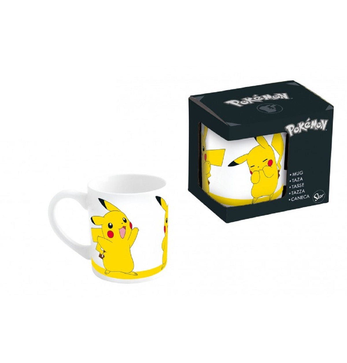 Pokémon Kinder Tasse – Hochwertige 250 ml Keramiktasse in Geschenkbox