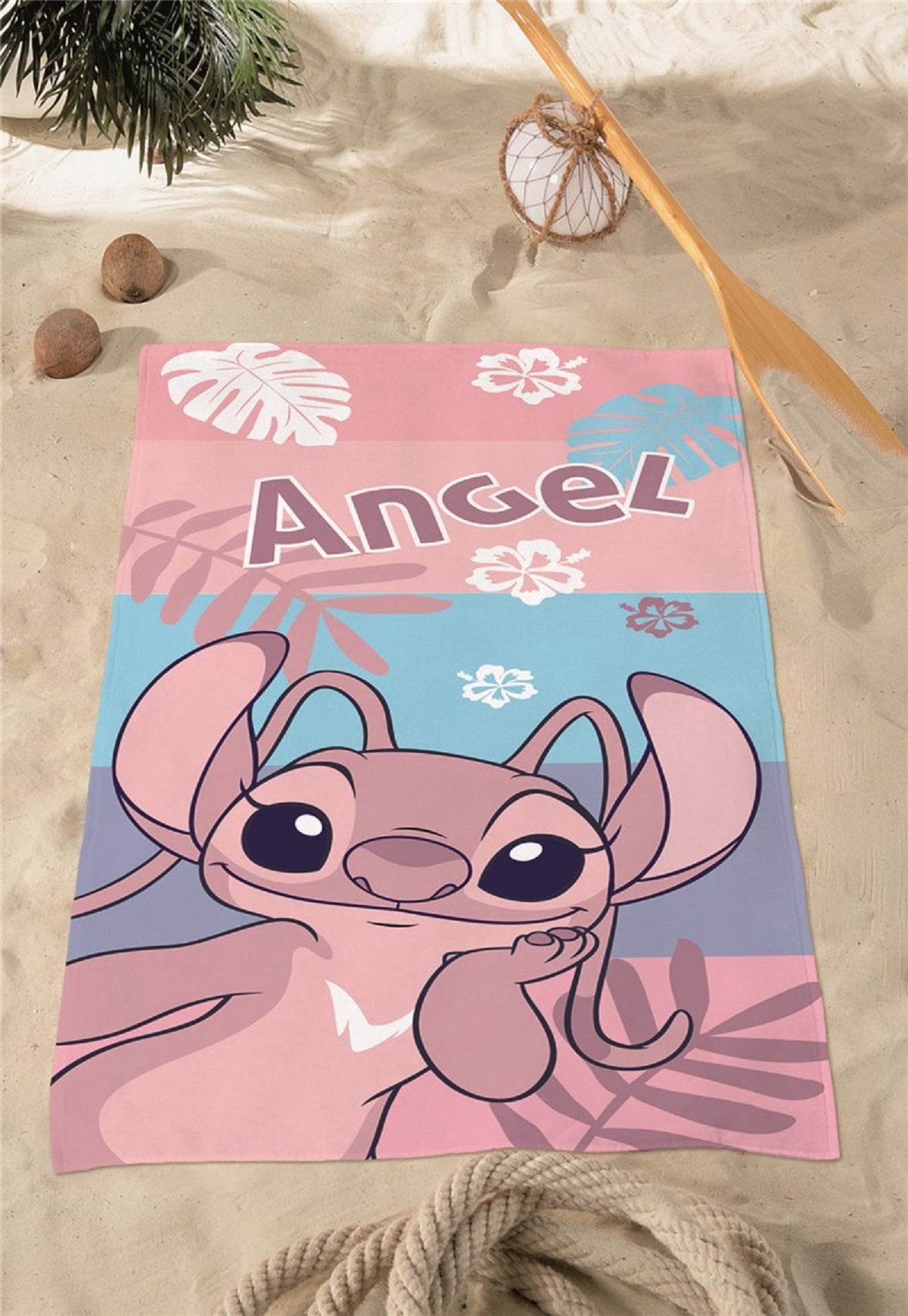 Lilo & Stitch Badehandtuch für Kinder – Kuscheliges Strandtuch 70x140 cm