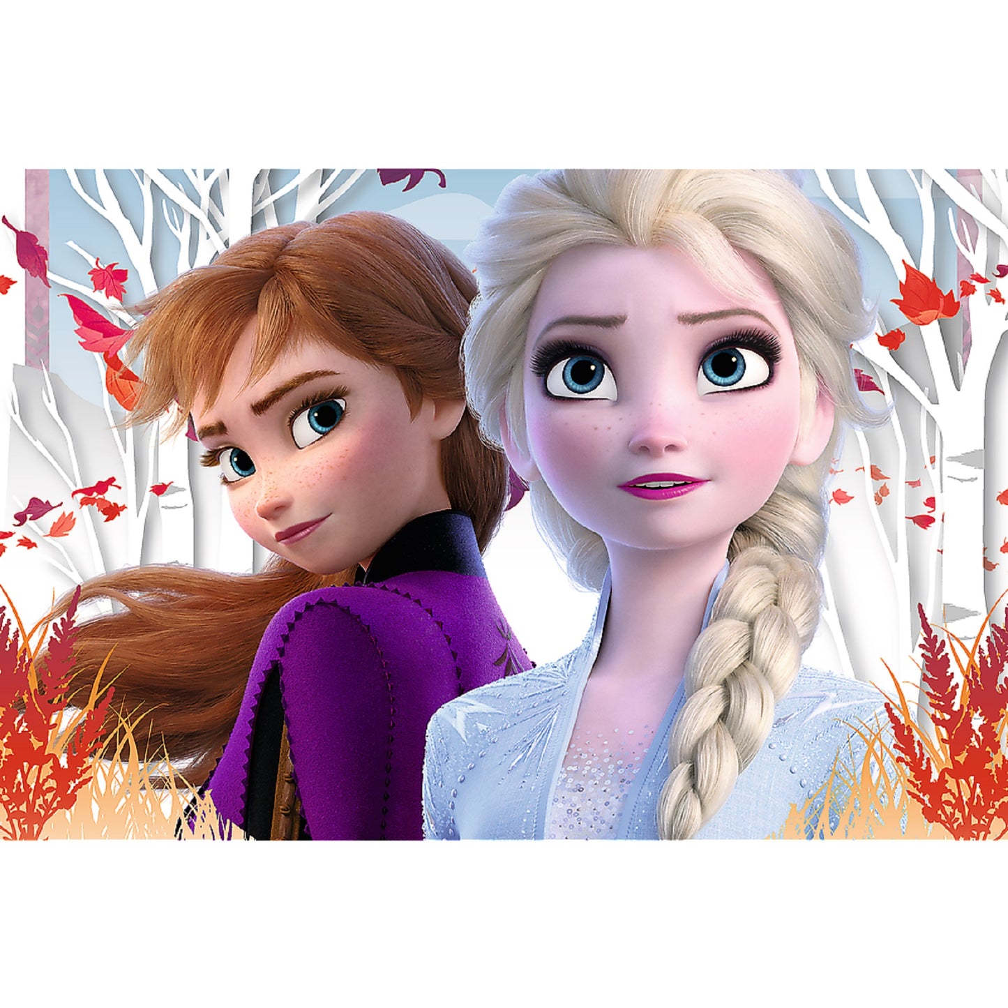 Frozen Puzzle für Kinder 60 Teile Magische Szenen aus Arendelle