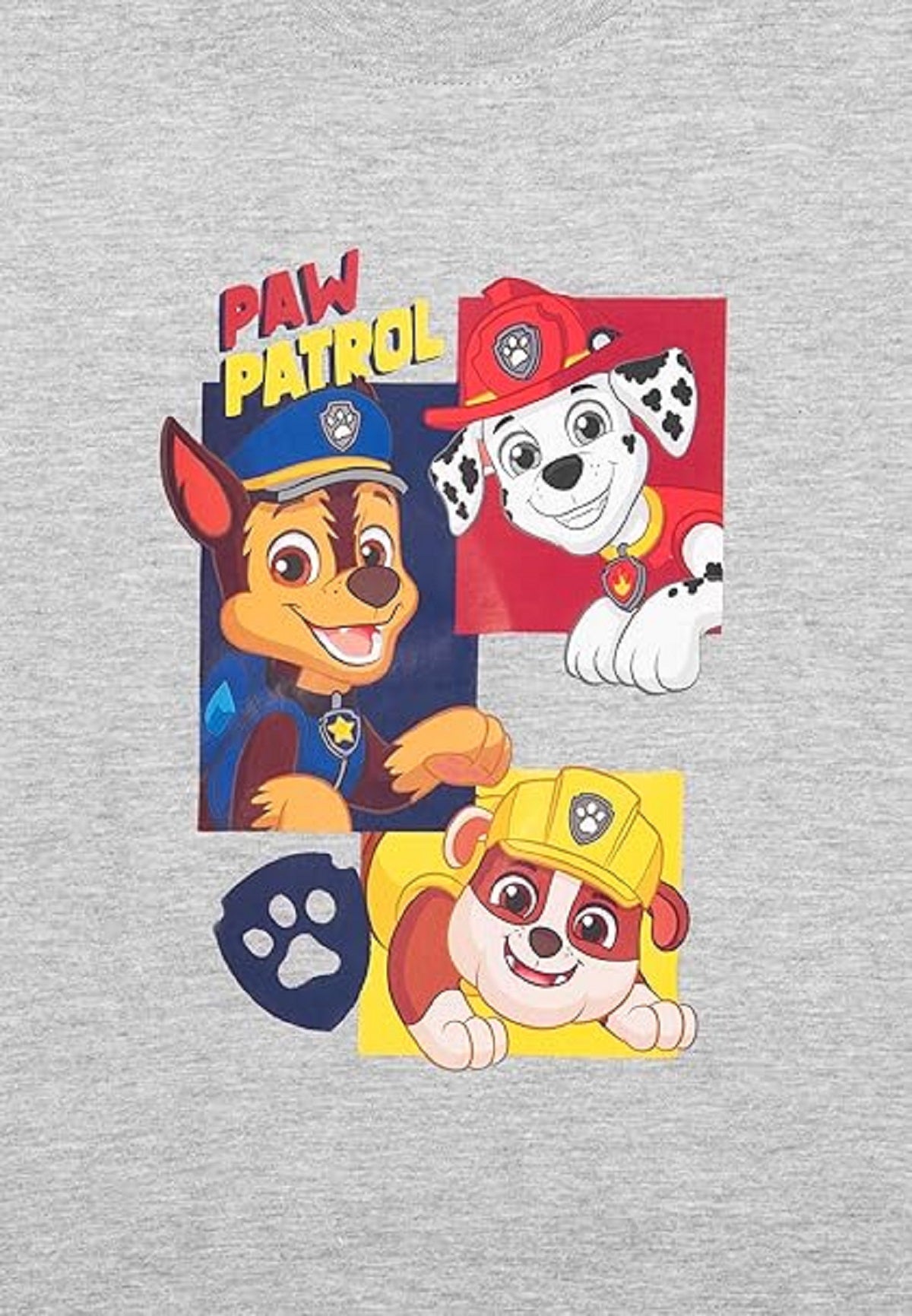 Paw Patrol T-Shirt mit Chase, Marshall & Rubble – Kurzarmshirt Oberteil für Kinder