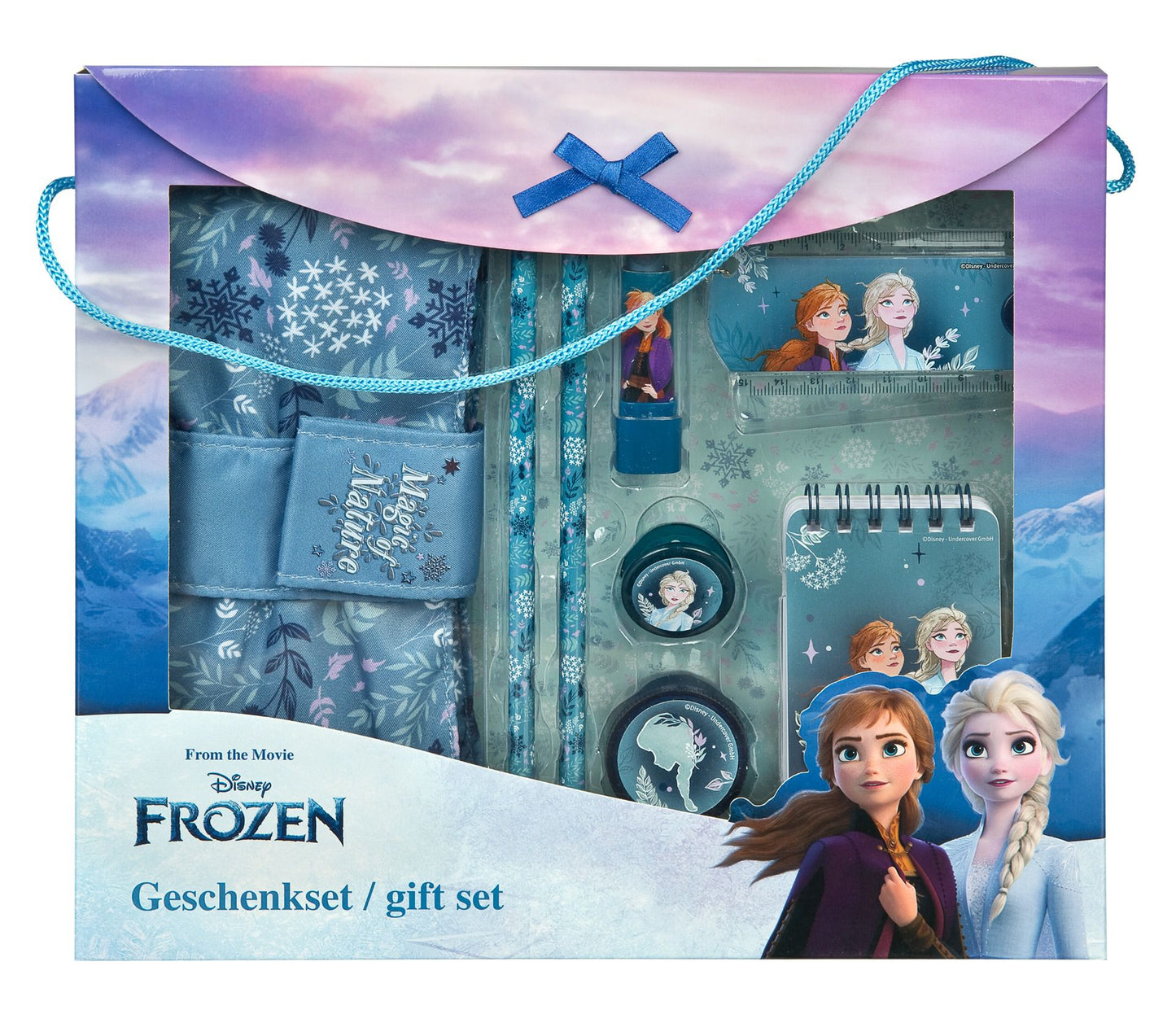 Disney Frozen Schreibwaren Set – 8-teiliges Geschenkset für Kinder