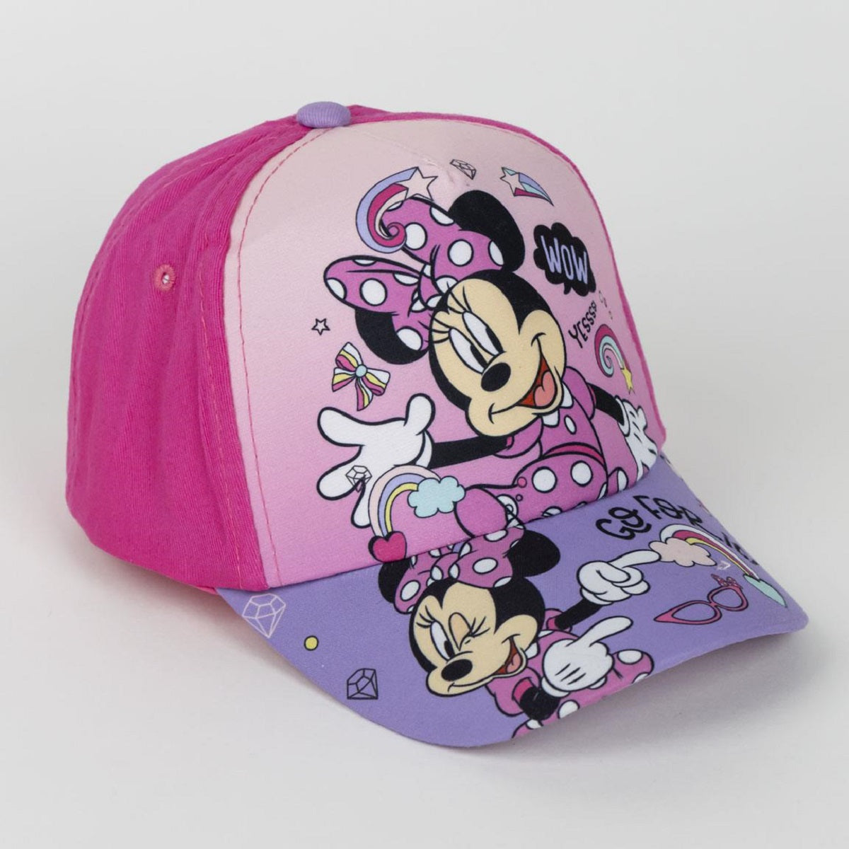 Disney Minnie Mouse Set – Kinder Cap & Sonnenbrille für sonnige Tage