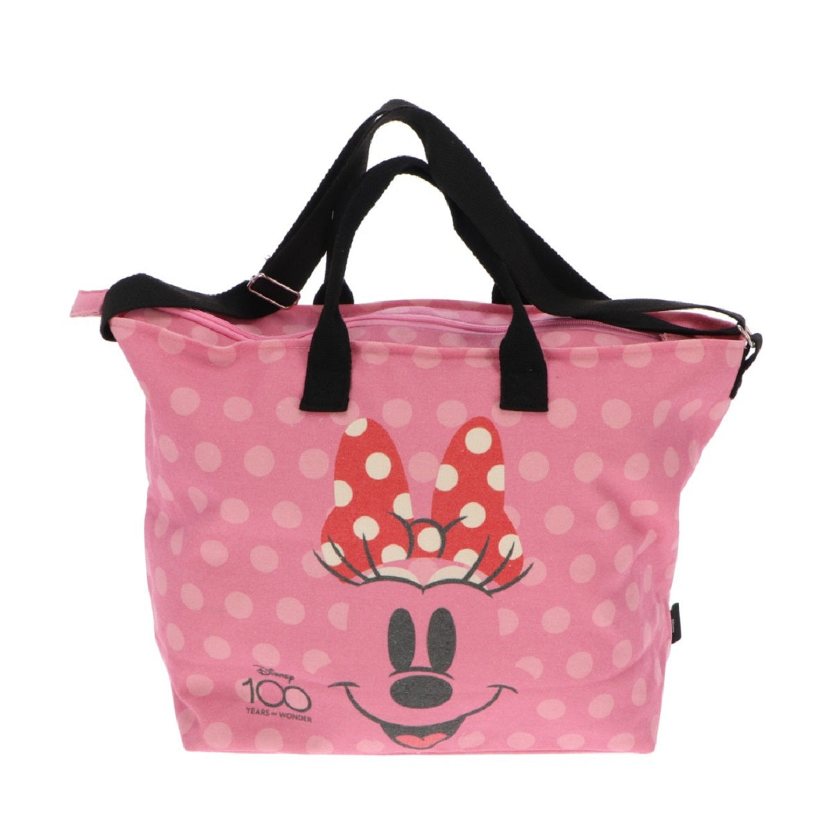 Minnie Mouse Schultertasche Umhängetasche – Große Baumwolltasche 32x34 cm