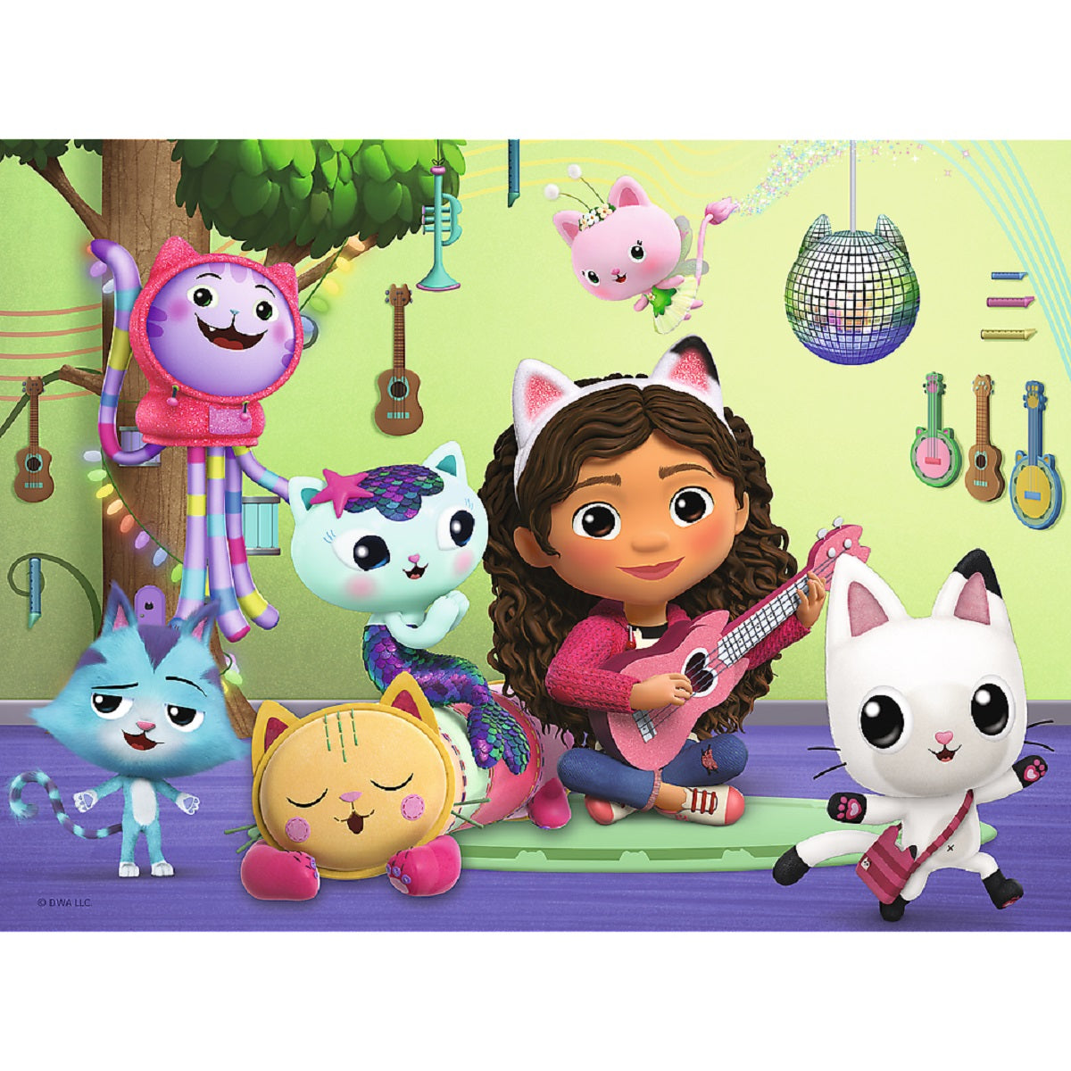 Gabby's Dollhouse Puzzle – 30-teiliges Kinderpuzzle mit buntem Motiv