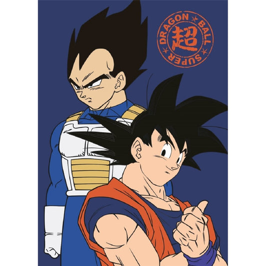 Dragon Ball Z Decke Weiche Fleecedecke 100x140 cm für Kinder & Erwachsene
