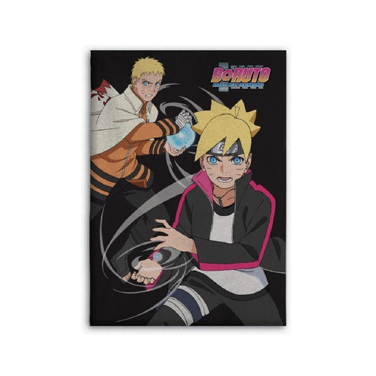 Boruto Decke Weiche Fleecedecke 100x140 cm für Kinder & Erwachsene