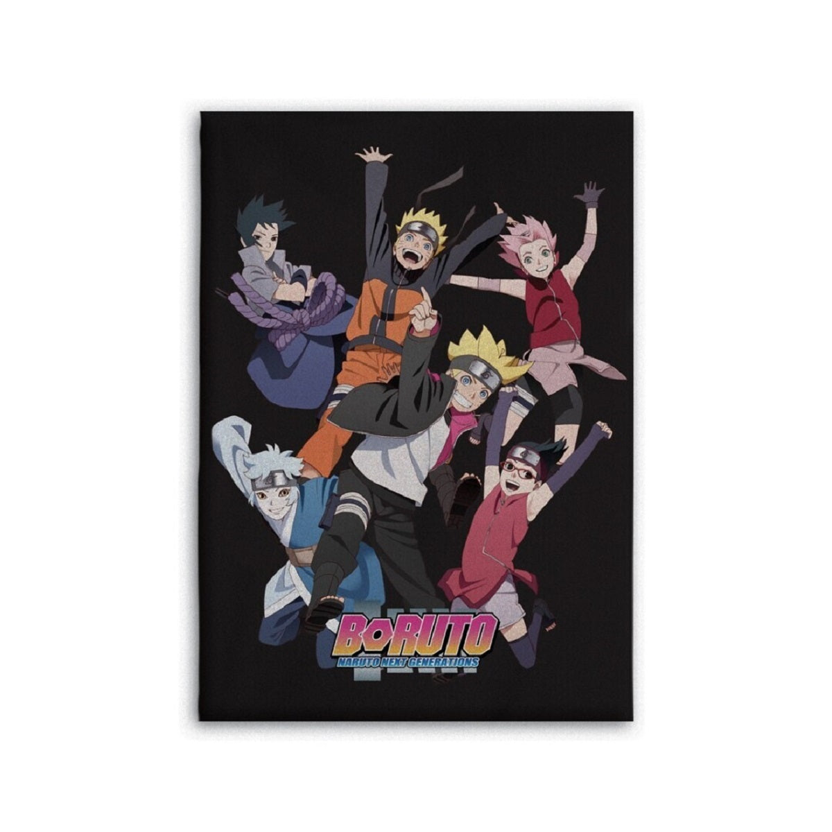 Boruto Decke Weiche Fleecedecke 100x140 cm für Kinder & Erwachsene