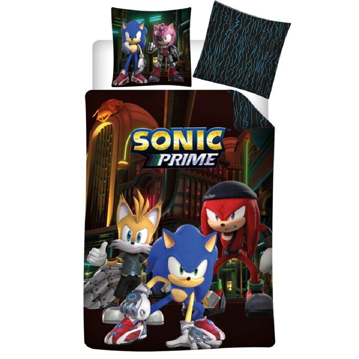 Sonic Bettwäsche 140x200 cm mit Kissenbezug 63x63 cm 100% Polyester