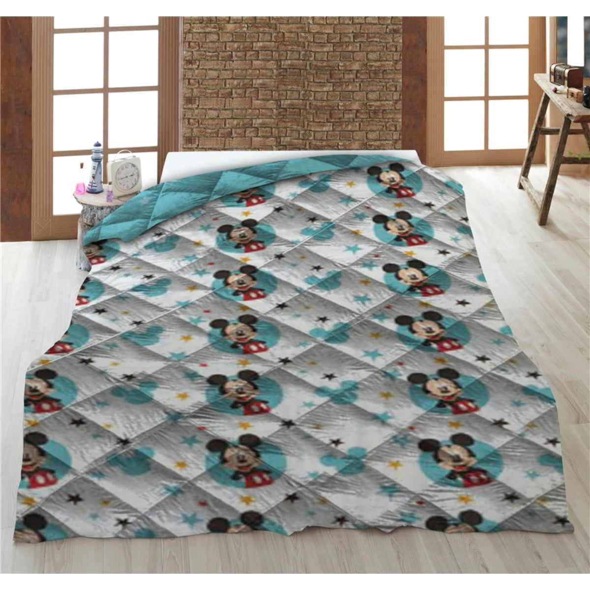 Disney Mickey Mouse Bettdeckenbezug 140 × 200 cm Schlafzimmer und Kinderzimmer