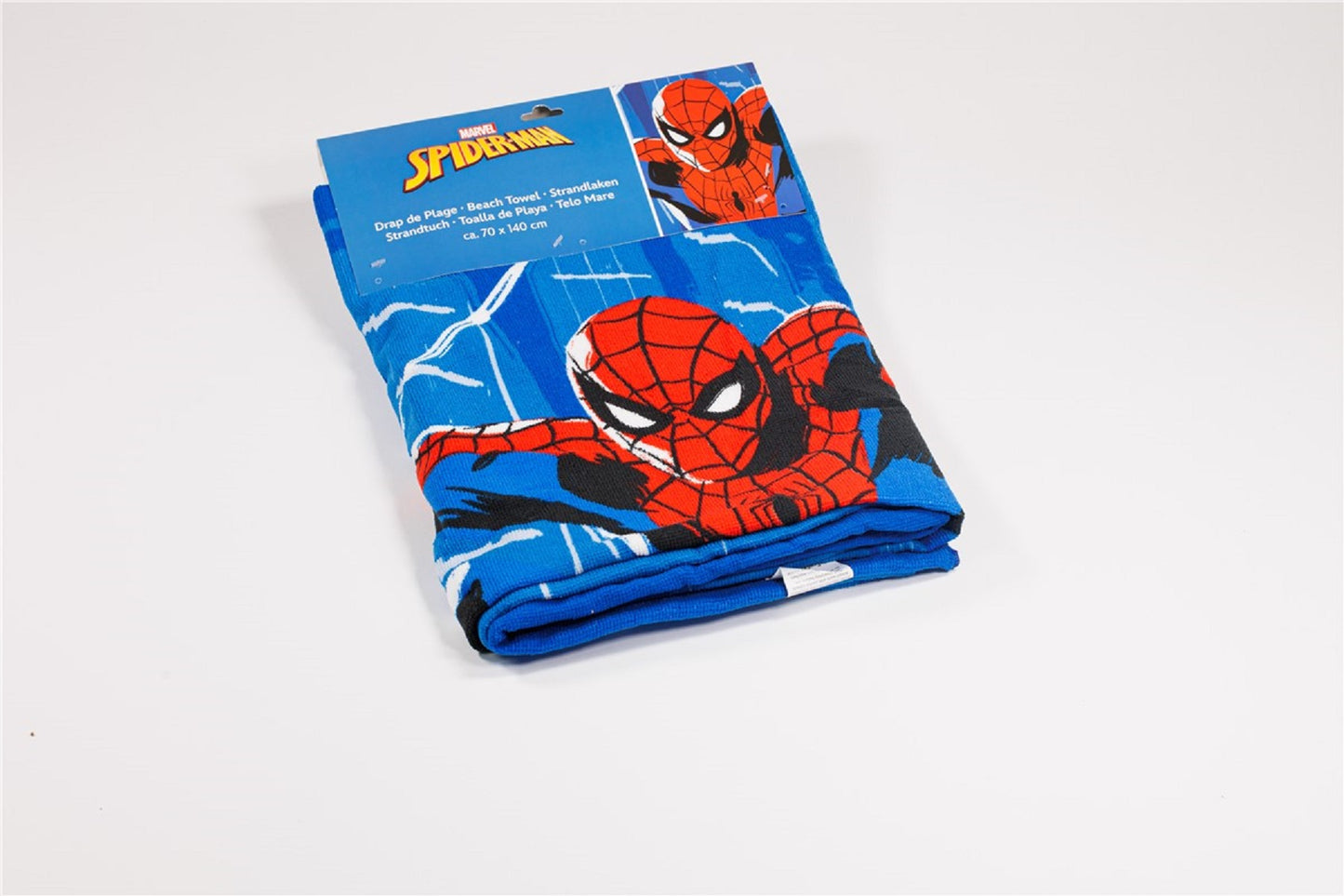 Spiderman Strandhandtuch 70x140 cm – Weiches & langlebiges Badetuch