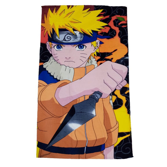 Naruto Badehandtuch aus 100% Baumwolle Strandtuch 70x140 cm