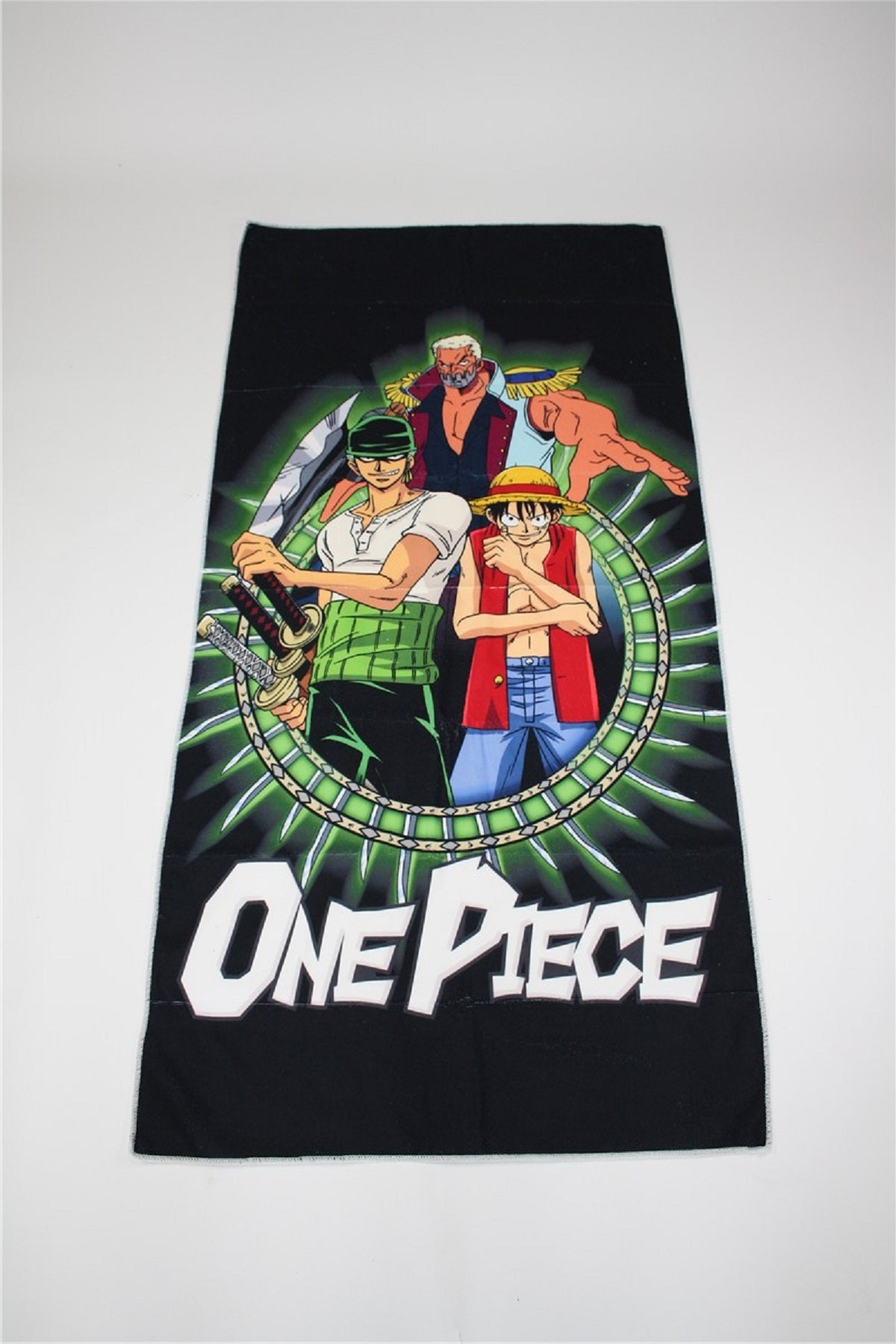 One Piece Strandtuch 140x70 cm Weiches & saugfähiges Badehandtuch für Fans