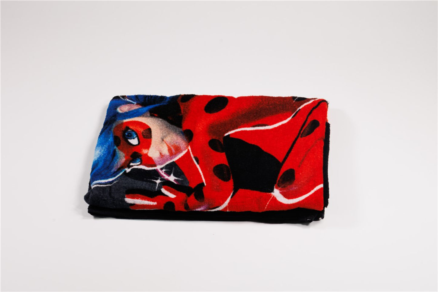 Miraculous Ladybug Badehandtuch aus 100% Baumwolle Strandtuch 70x140 cm