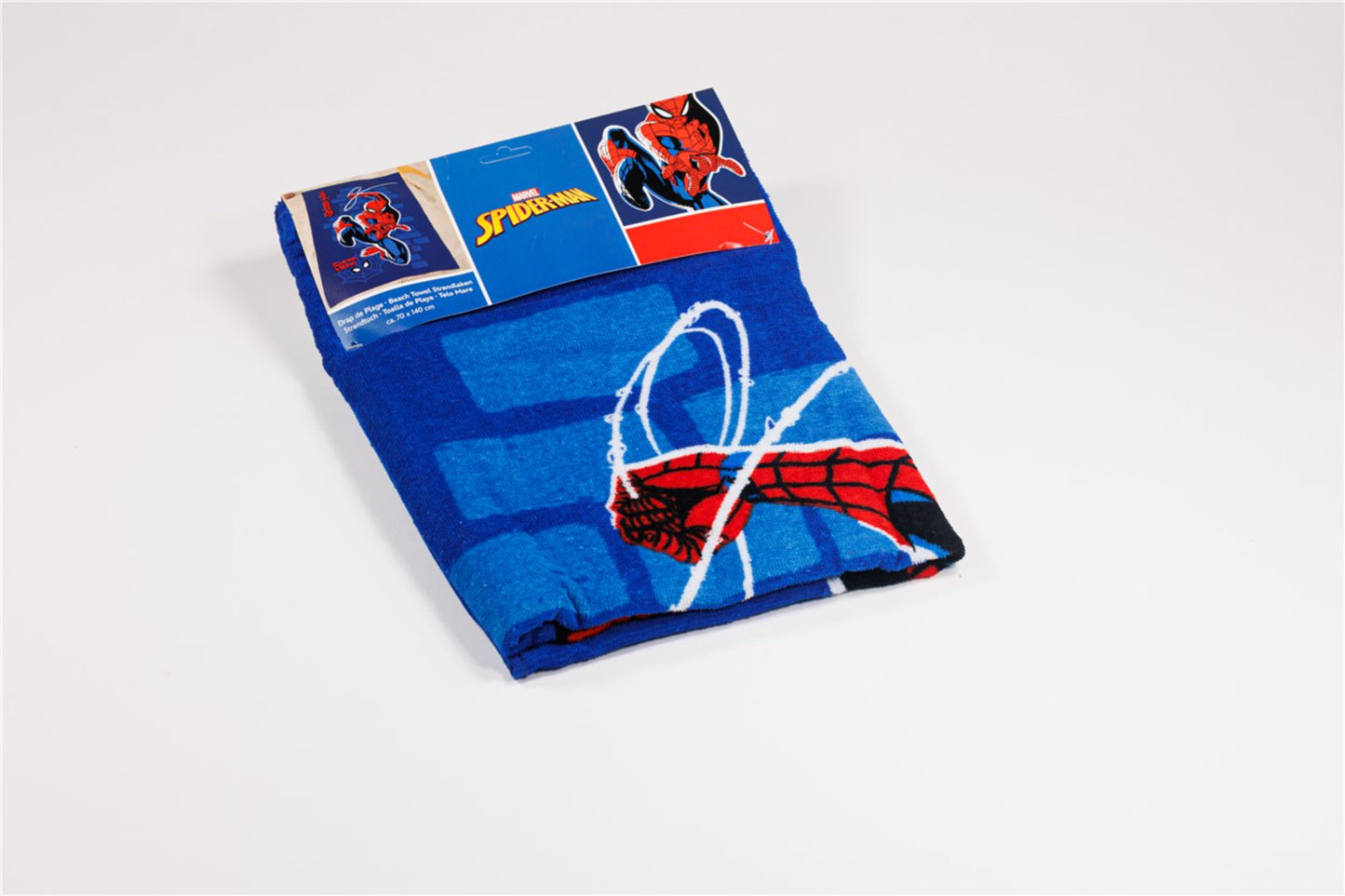 Spiderman Badehandtuch aus 100% Baumwolle Strandtuch 70x140 cm