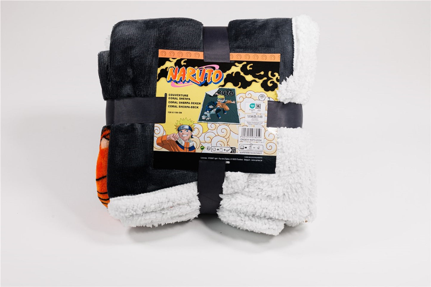 Naruto Wohndecke – Weiches & leichtes Decke für Bett & Sofa (120x150 cm)