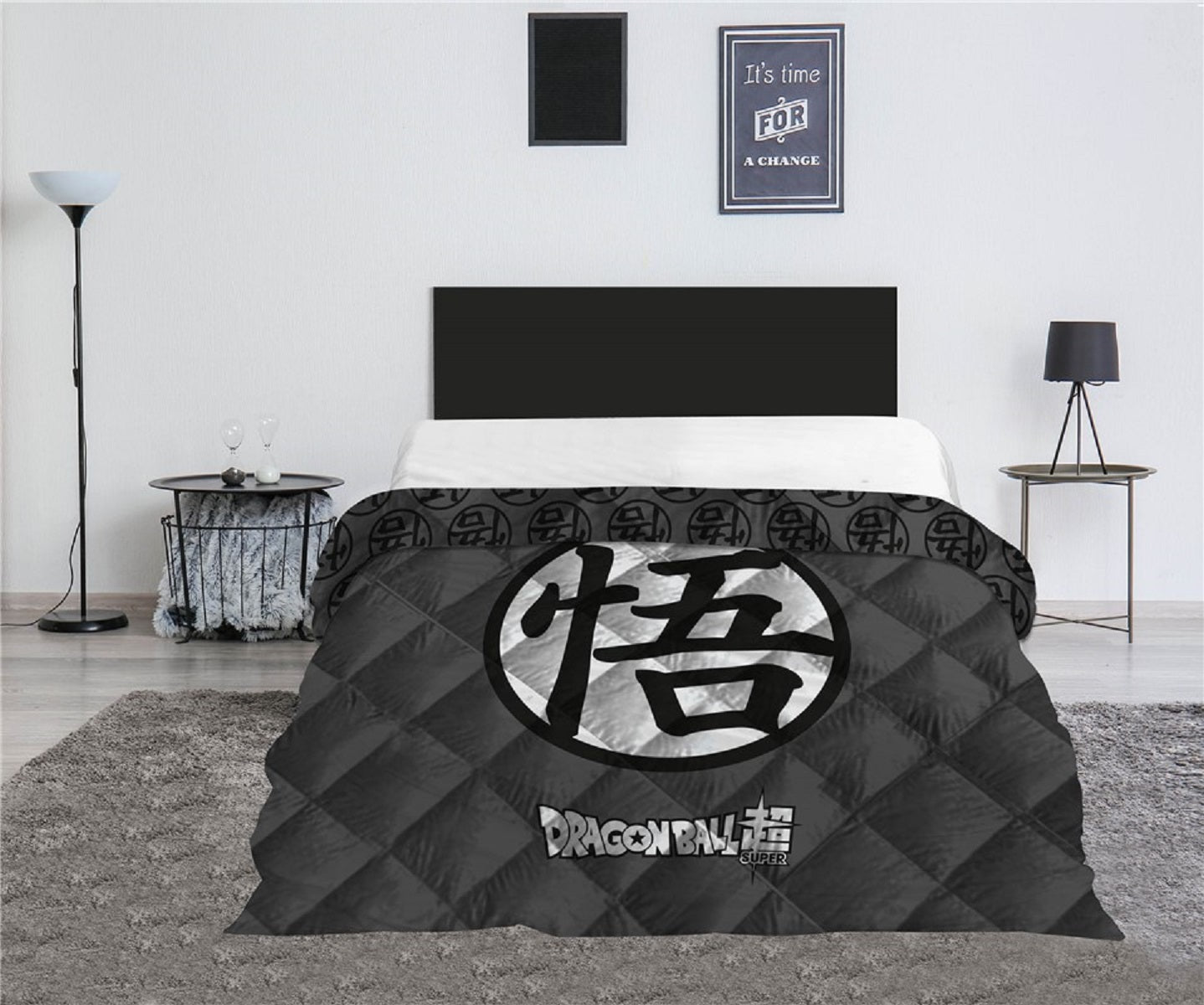 DRAGON BALL Decke – 240x220 cm, 100% Polyester, 250g Füllung für perfekte Kuschelzeiten