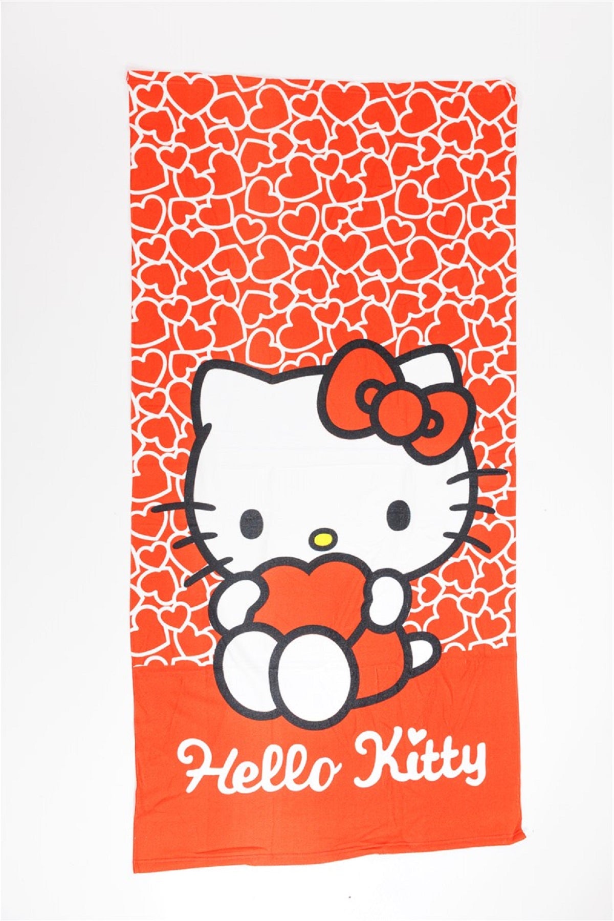 Hello Kitty Strandtuch 140x70 cm Weiches Badehandtuch für Fans