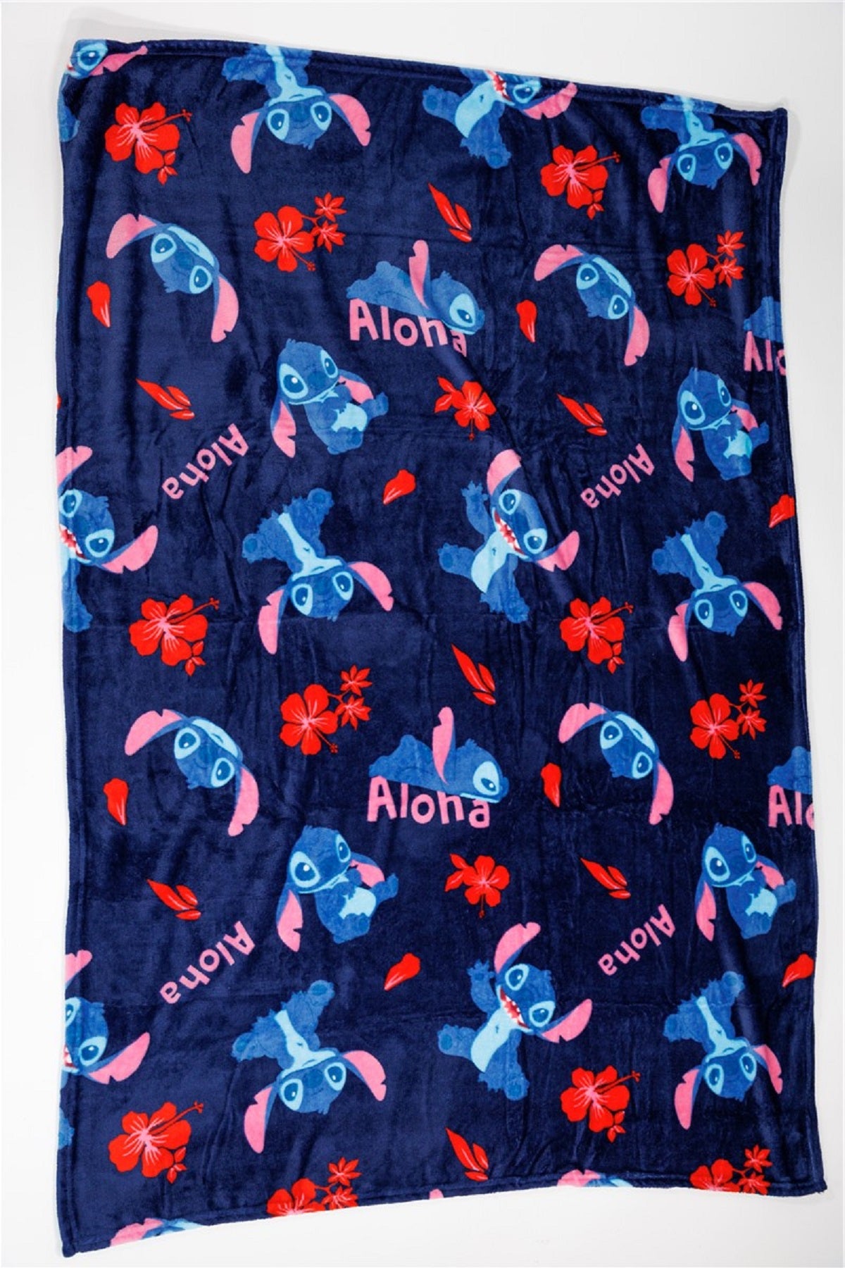 Lilo & Stitch Wohndecke Set 110x150 cm – Flauschige Decke