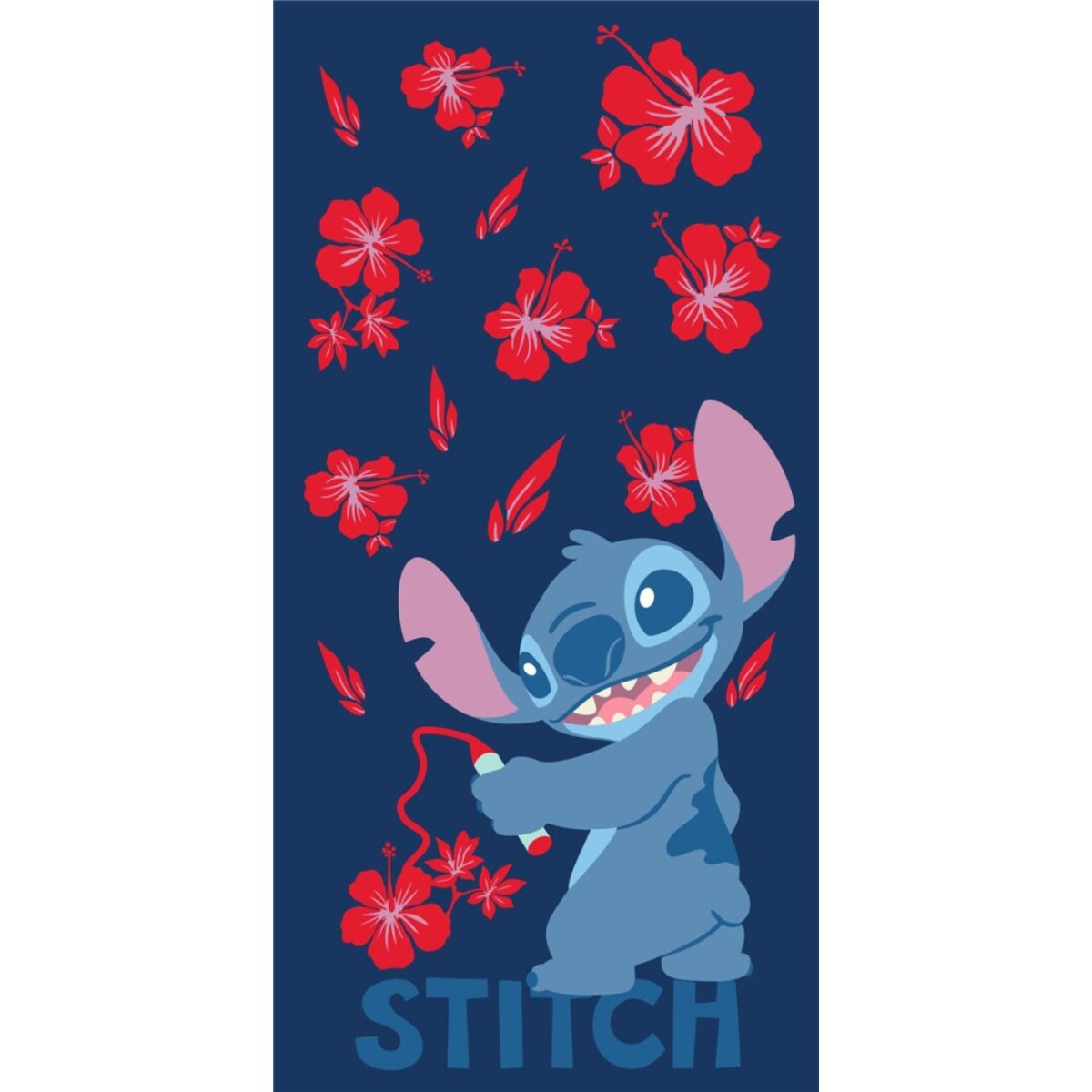 Disney Lilo & Stitch Badehandtuch aus 100% Polyester Strandtuch 90x170 cm
