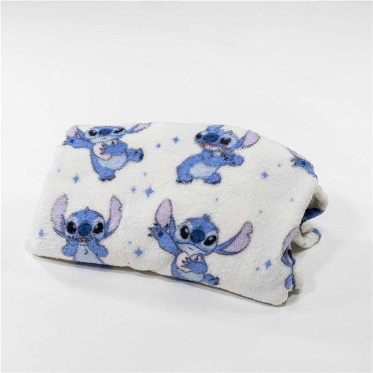 Disney Lilo & Stitch Sherpa Decke Wohndecke 110 × 150 cm extra weich
