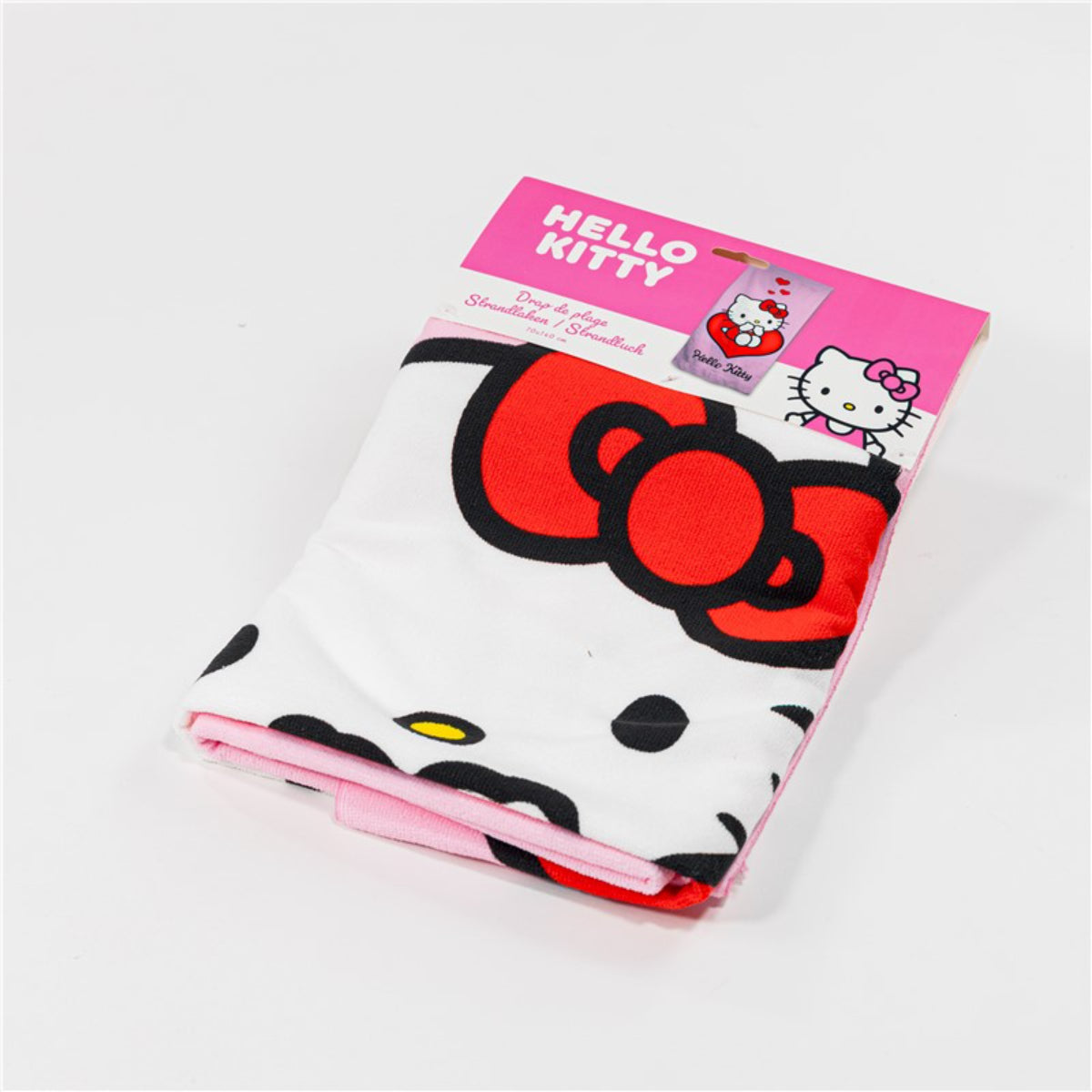 Hello Kitty Strandtuch 70 × 140 cm leicht und schnelltrocknend