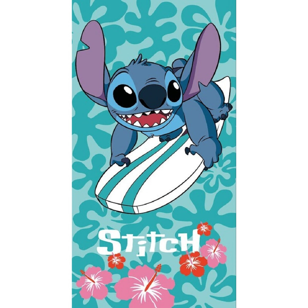 Disney Lilo & Stitch Strandtuch 70 × 140 cm leicht und schnelltrocknend