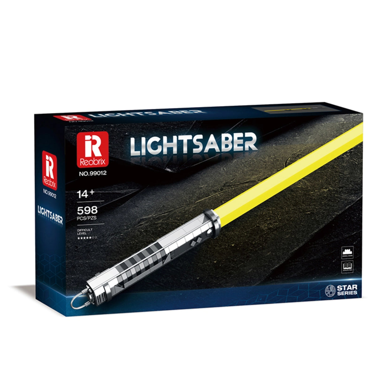 Reobrix 99012 Leuchtschwert Gelb Klemmbaustein 598 Teile ab 14